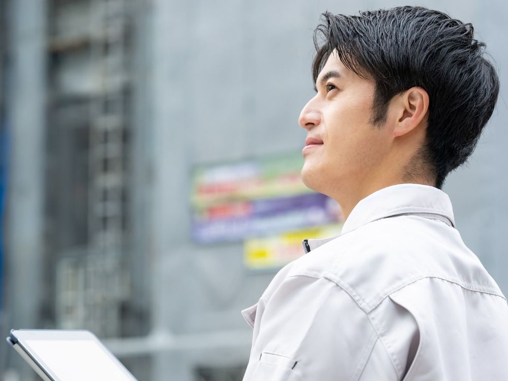 未来を見つめる